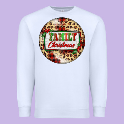 Family Christmas Premium Sweatshirt Designed By Fadigitalartstudio