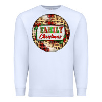 White Family Christmas Premium Sweatshirt - FaDigitalArtStudio