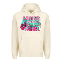 Tofu Cancer picked the wrong girl Breast Cancer Premium Hoodie - FaDigitalArtStudio