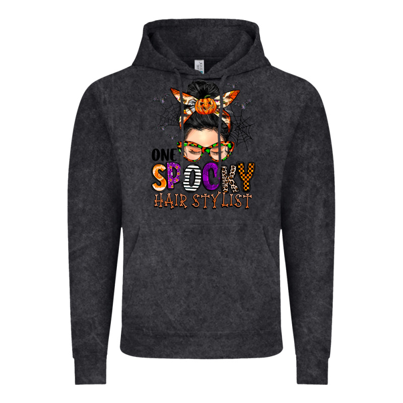 One Spooky Hair Stylist Vintage Hoodie by BarkalooDesign | Teevron
