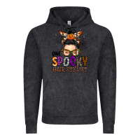Vintage Black one spooky hair stylist Vintage Hoodie - BarkalooDesign
