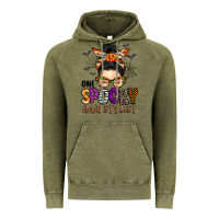 Vintage Olive one spooky hair stylist Vintage Hoodie - BarkalooDesign