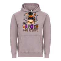 Vintage Zinc one spooky hair stylist Vintage Hoodie - BarkalooDesign