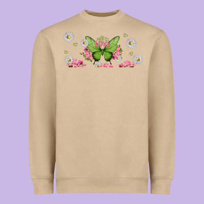 Self Love Heavyweight Sweatshirt Designed By Tumblerdesignbyshophia