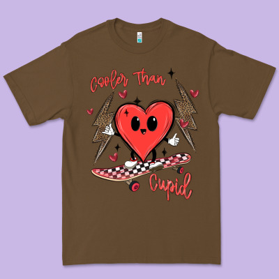 Cooler Than Cupid Premium Tee Designed By Maliassmallbusiness
