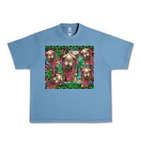 Pebble Blue camel face Urban Heavy Tee - BarkalooDesign