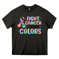 Asphalt fight cancer in all colors Heavy Core Tee - MaliasSmallBusiness