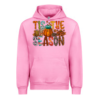 Fuchsia Pink tis the season Urban Hoodie - RacoonDesign