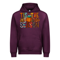 Mauve Wine tis the season Urban Hoodie - RacoonDesign