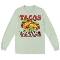 Matcha Tacos Before Vatos Long Sleeve Tee - texasbilliewilder