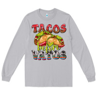 Moon Dust Tacos Before Vatos Long Sleeve Tee - texasbilliewilder
