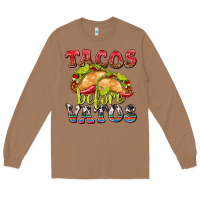 Toasted Coconut Tacos Before Vatos Long Sleeve Tee - texasbilliewilder