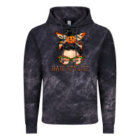 Cloud Black Hair stylist messy bun Vintage Hoodie - BarkalooDesign