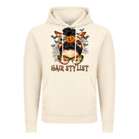 Vintage Artic Hair stylist messy bun Vintage Hoodie - BarkalooDesign