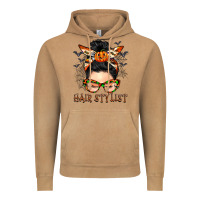 Vintage Camel Hair stylist messy bun Vintage Hoodie - BarkalooDesign