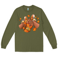 Army Green Black girl Fall sneakers Long Sleeve Tee - RanaPortraitStore