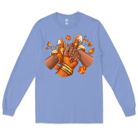 Colony Blue Black girl Fall sneakers Long Sleeve Tee - RanaPortraitStore