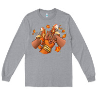Heather Grey Black girl Fall sneakers Long Sleeve Tee - RanaPortraitStore