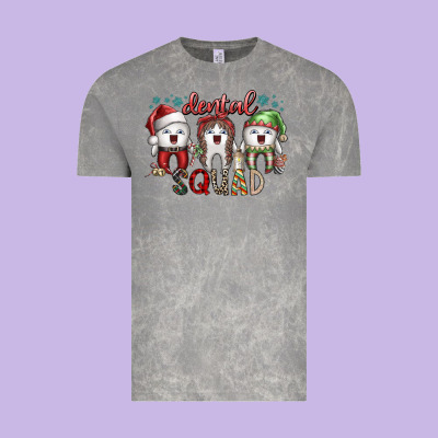 Dental Squad Vintage Tee Designed By Sublimationcraftshop