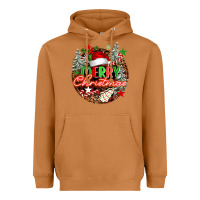 Meerkat Merry christmas Heavyweight Hoodie - FaDigitalArtStudio
