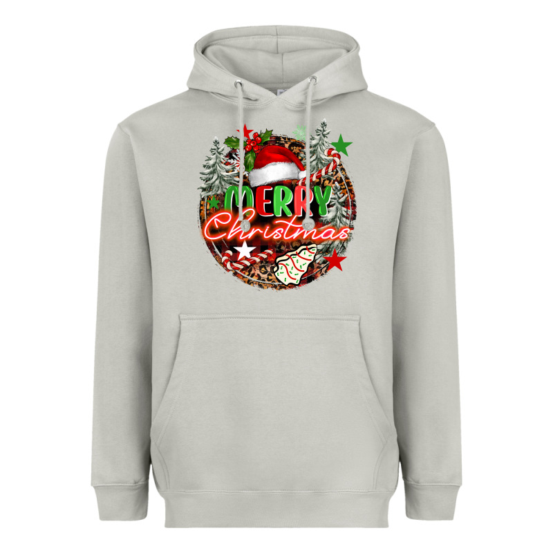 Merry Christmas Heavyweight Hoodie by FaDigitalArtStudio | Teevron