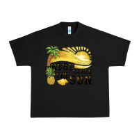 Black here comes the sun Urban Heavy Tee - BarkalooDesign