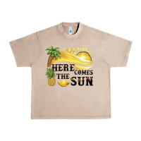 French Oak here comes the sun Urban Heavy Tee - BarkalooDesign