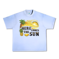 Grape Ice here comes the sun Urban Heavy Tee - BarkalooDesign