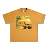 Peanut Butter here comes the sun Urban Heavy Tee - BarkalooDesign