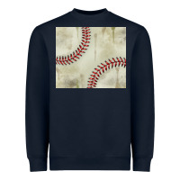Navy dirty baseball pattern Heavyweight Sweatshirt - TumblerDesignByShophia