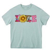 Arona love sunflower valentines day Heavy Core Tee - AdoDesignShop