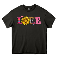Asphalt love sunflower valentines day Heavy Core Tee - AdoDesignShop