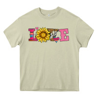 Mossy love sunflower valentines day Heavy Core Tee - AdoDesignShop
