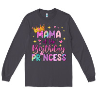 Smoke mama of the birthday princess Long Sleeve Tee - NancyCooperArtShop