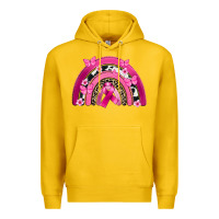 Lemon Breast Cancer rainbow Premium Hoodie - FaDigitalArtStudio