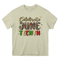 Mossy celebrate juneteenth Heavy Core Tee - MaliasSmallBusiness