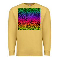 Antique Gold colorful leopard seamless pattern Premium Sweatshirt - BundleAndBundleShop