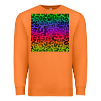 Carrot colorful leopard seamless pattern Premium Sweatshirt - BundleAndBundleShop