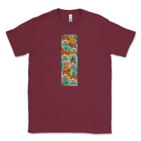 Burgundy fall gnomes pen wrap 2 Classic Tee - Artiststas