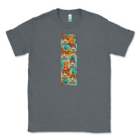 Charcoal Heather fall gnomes pen wrap 2 Classic Tee - Artiststas