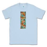 Dusty Blue fall gnomes pen wrap 2 Classic Tee - Artiststas