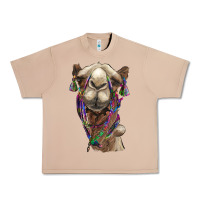 Burro tie dye camel Urban Heavy Tee - BarkalooDesign