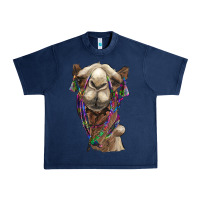 Navy tie dye camel Urban Heavy Tee - BarkalooDesign