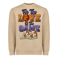 Mushroom for the love of the game basketball Heavyweight Sweatshirt - HowdyJamesFarm