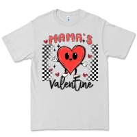 Dove Grey mama's valentine Premium Tee - MaliasSmallBusiness