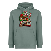 Sage christmas cassette gemstone Heavyweight Hoodie - FaDigitalArtStudio