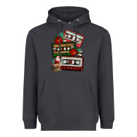 Smoke christmas cassette gemstone Heavyweight Hoodie - FaDigitalArtStudio