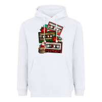 White christmas cassette gemstone Heavyweight Hoodie - FaDigitalArtStudio