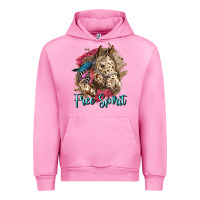 Fuchsia Pink free spirit appaloosa horse Urban Hoodie - LillyAllenDesigns