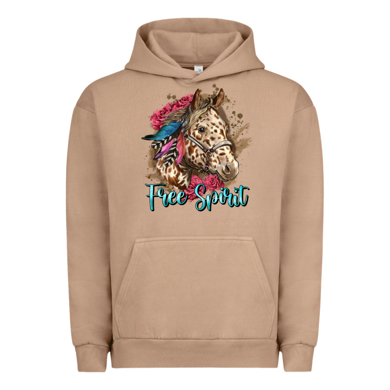 Free Spirit Appaloosa Horse Urban Hoodie by LillyAllenDesigns | Teevron